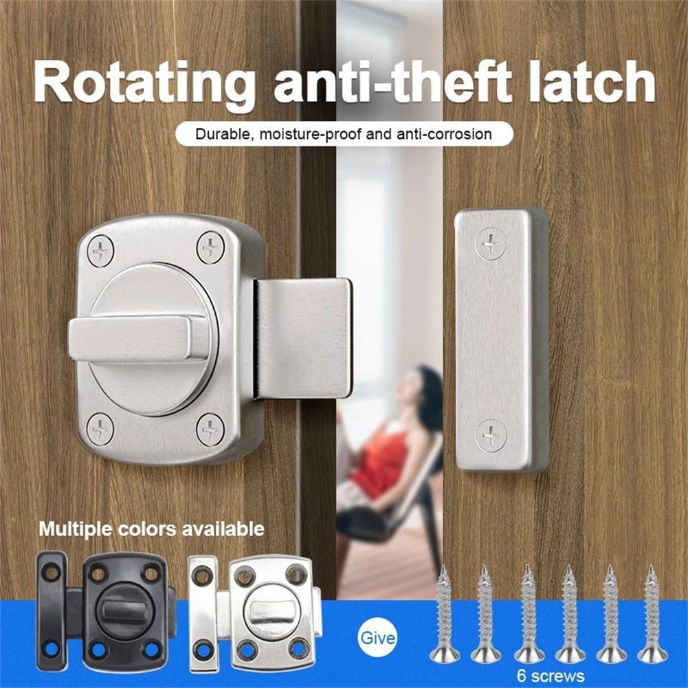 Universal Cabinet Door Furniture Door Bolts Security Sliding Door Lock Bolts