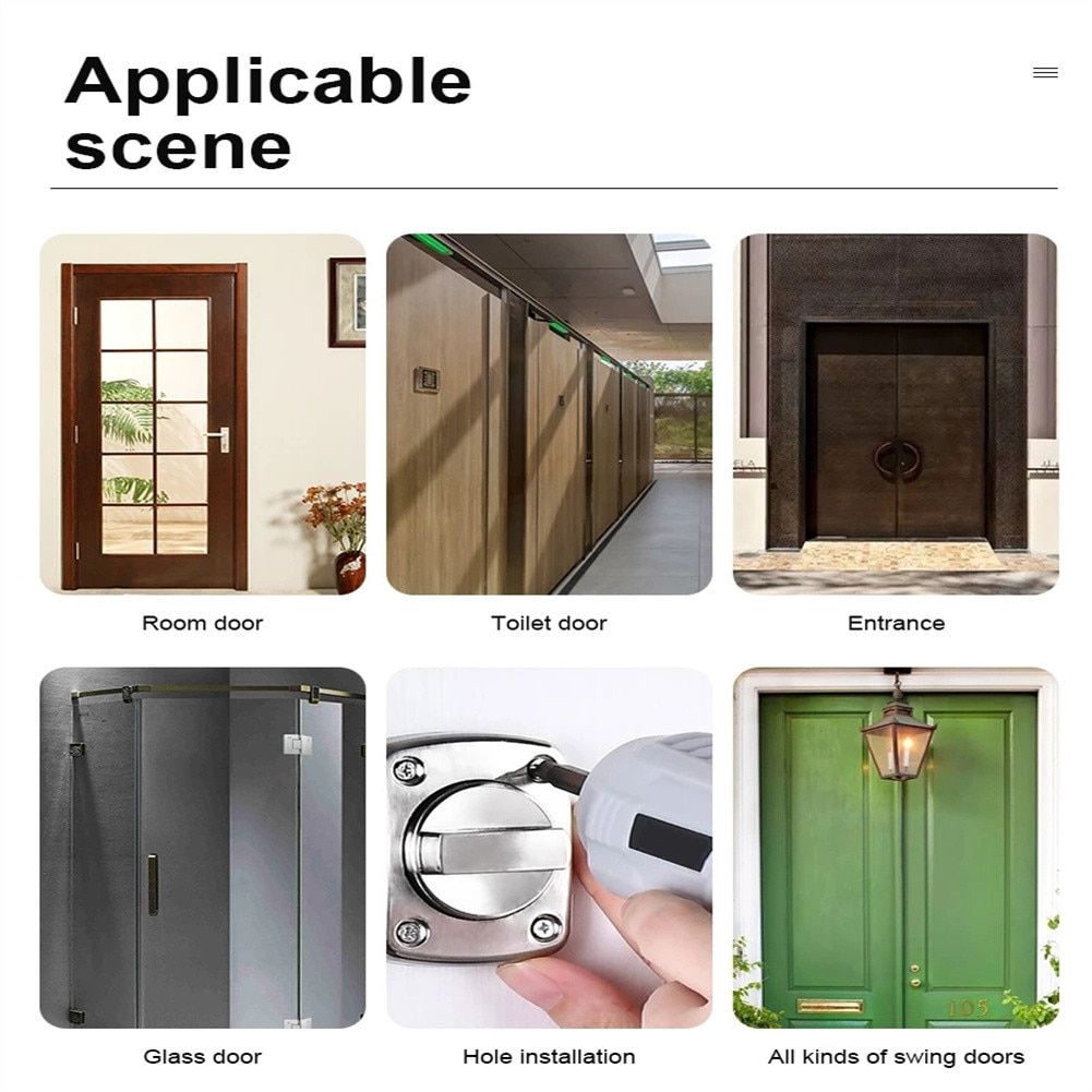 Universal Cabinet Door Furniture Door Bolts Security Sliding Door Lock Bolts