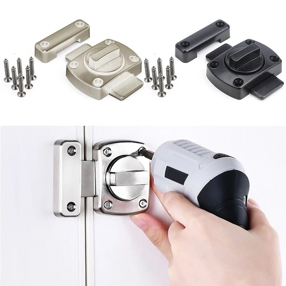 Universal Cabinet Door Furniture Door Bolts Security Sliding Door Lock Bolts