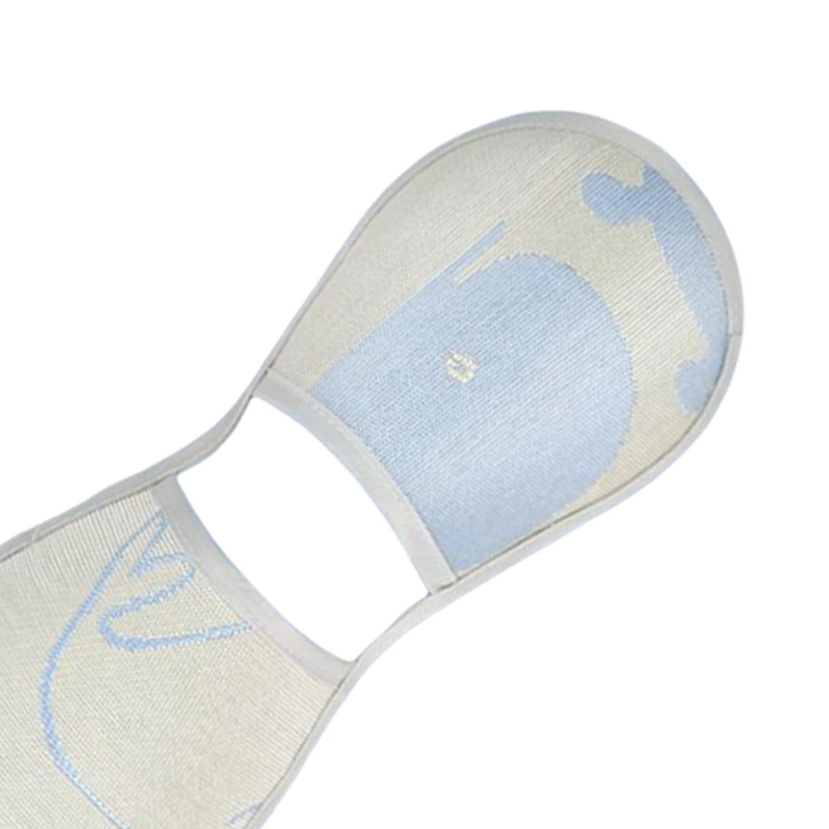 2x Baby Nursing Mat Machine Washable Ice Silk Sleeve Arm Pillow Blue