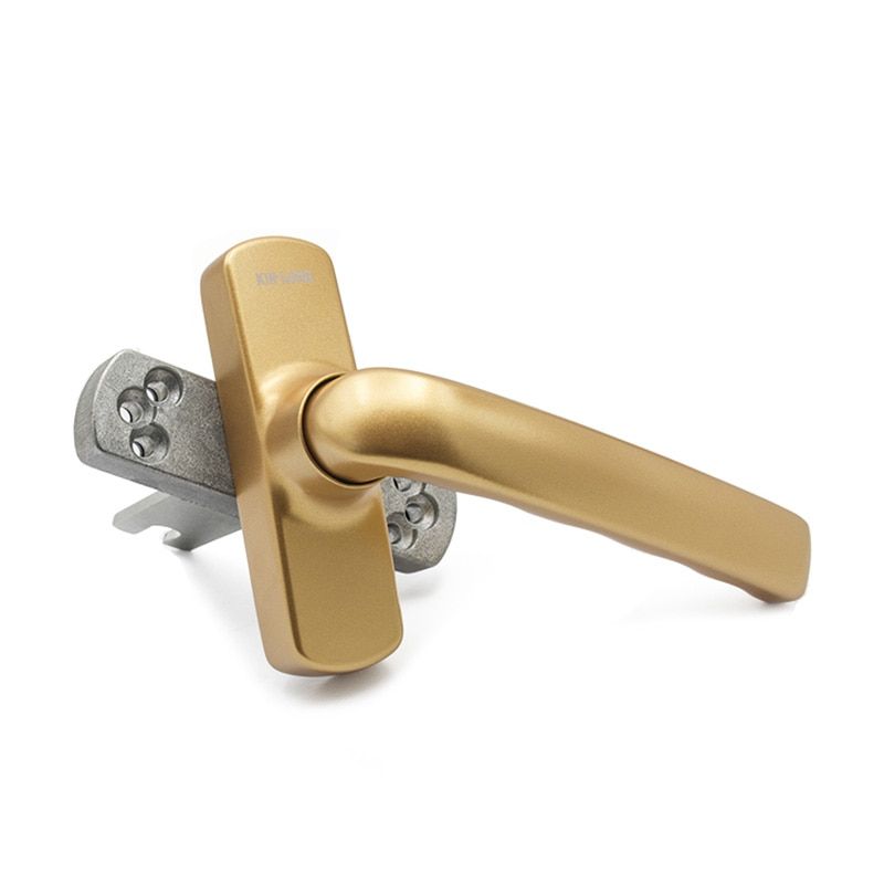 Gold Silver Aluminum Alloy Casement Window Screen Window Handle Folding Door