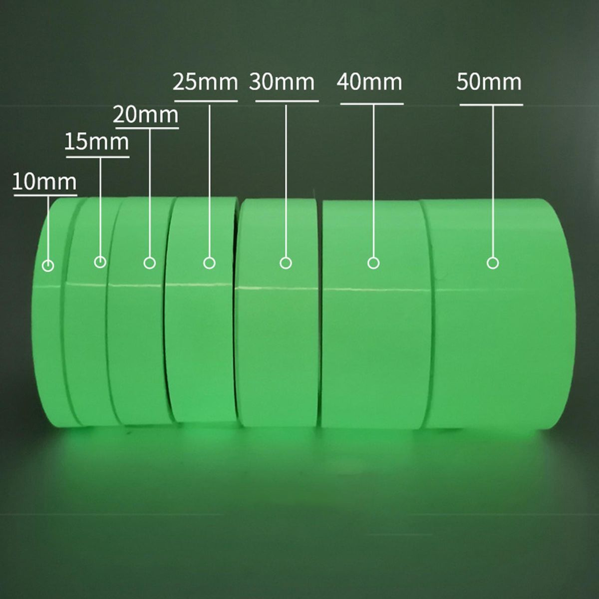 Glow In The Dark Tape Luminous Tape Sticker For 1cm Width