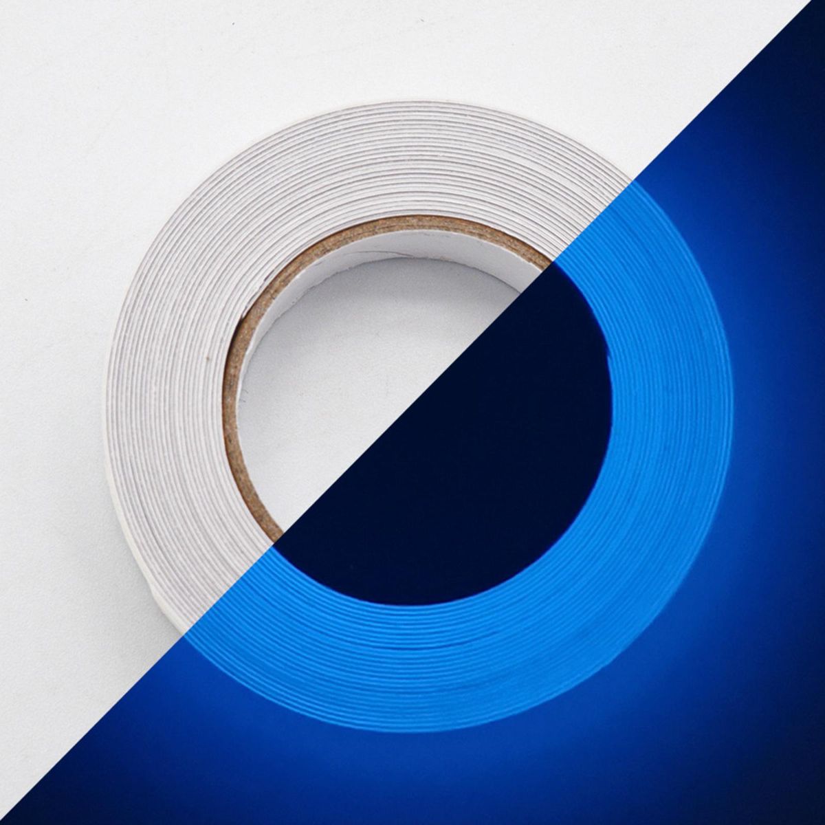 Fluorescent Tape 10mmx5M For Switch Control Blue Light