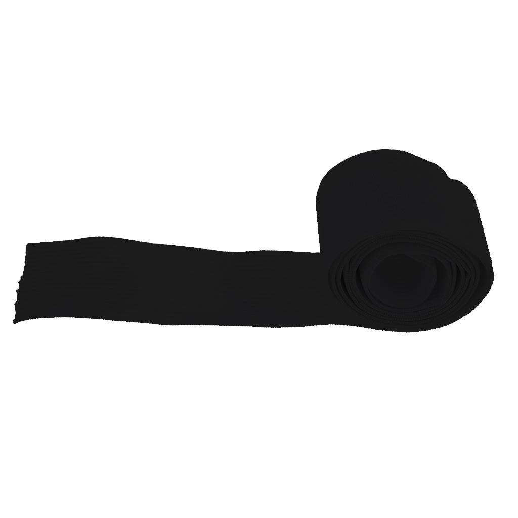 1 Yard  Elastic Band Waistband Headband Skirt Hair Band Sewing Black