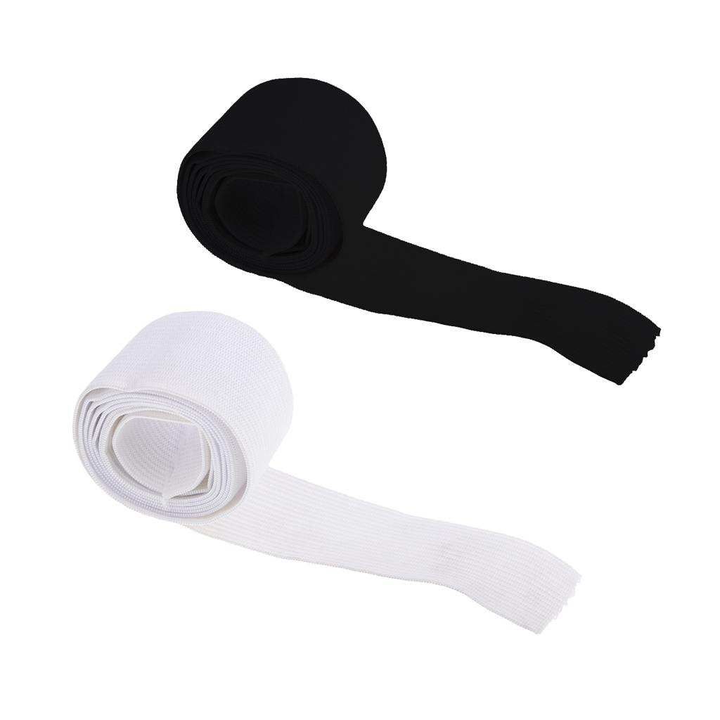 1 Yard  Elastic Band Waistband Headband Skirt Hair Band Sewing Black