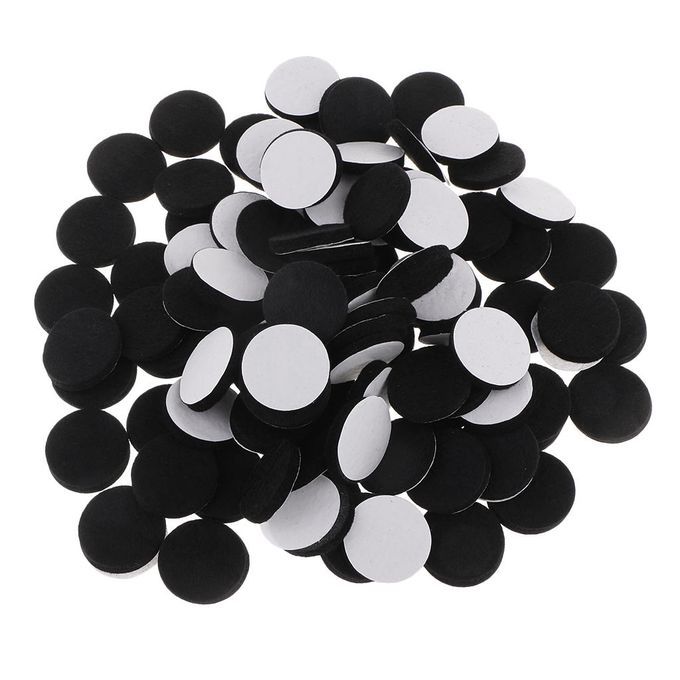 100x Self Adhesive 30mm Felt Pads Furniture Table Feet Wood Floor