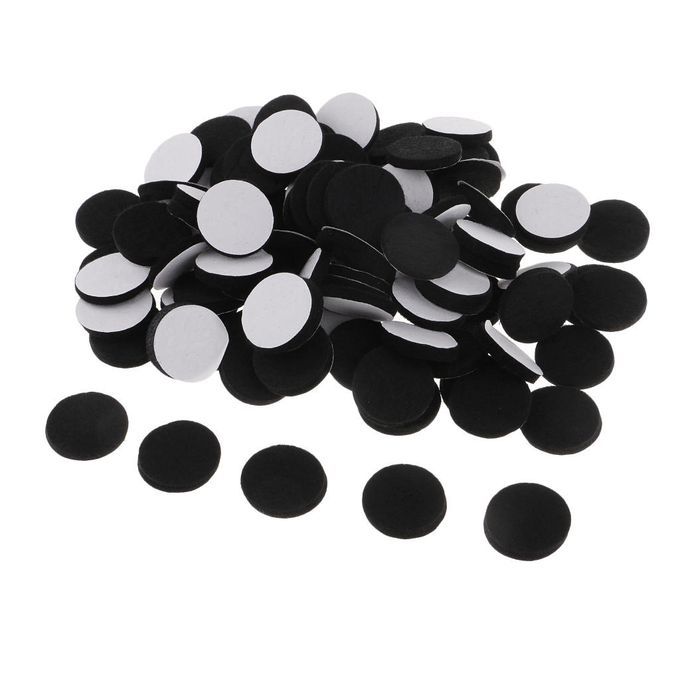 100x Self Adhesive 30mm Felt Pads Furniture Table Feet Wood Floor