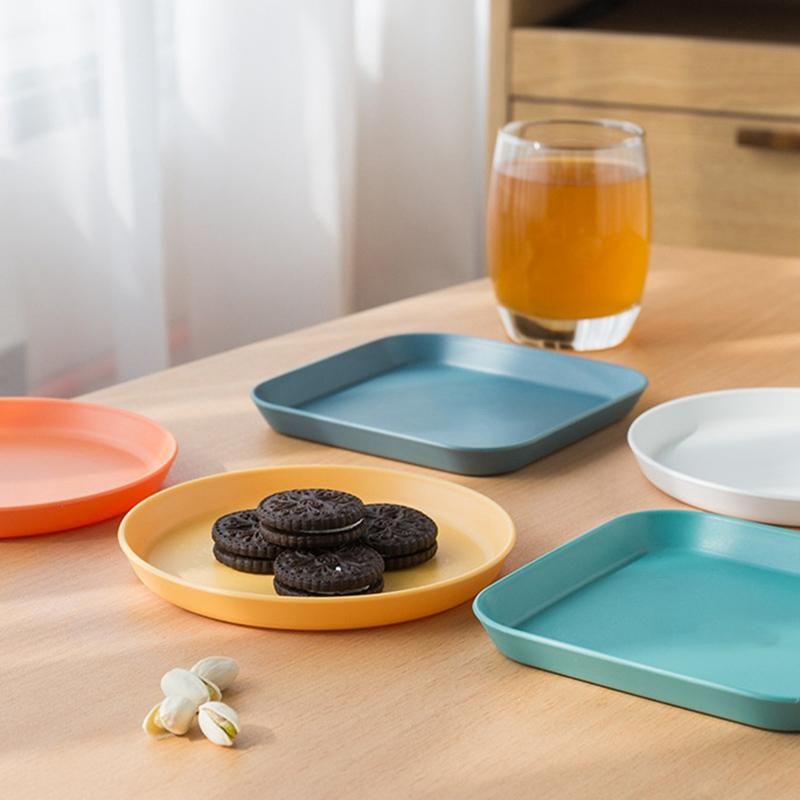 Creative Household Japanese Bone Plate, Square Snack Plate,