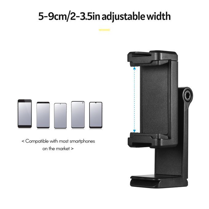 Universal Adjuatable Smartphone Clip Phone Holder Plastic