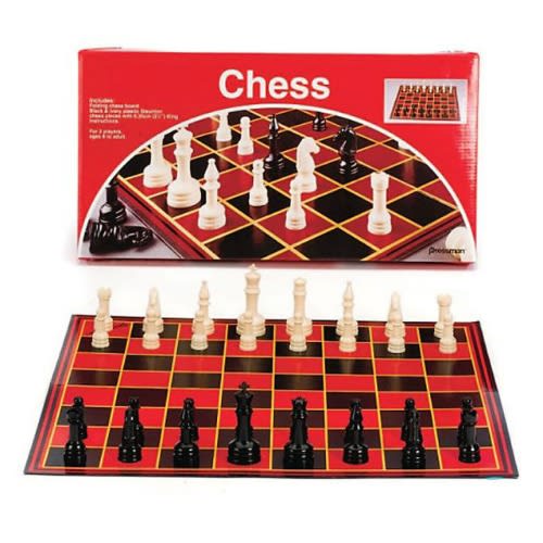 Pressman Chess With Folding Board