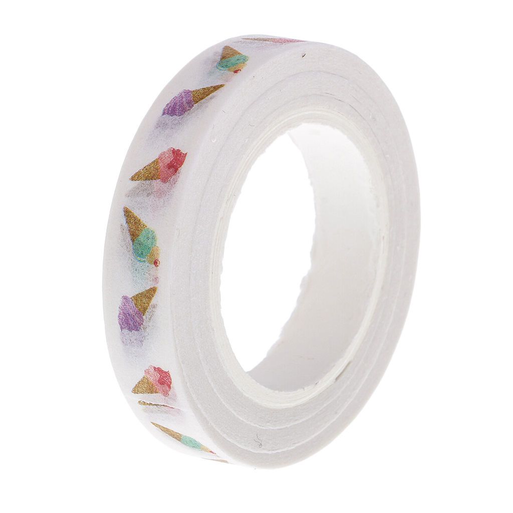 4pcs 10m Washi Tape Masking Tape Adhesive Decorative Tape For