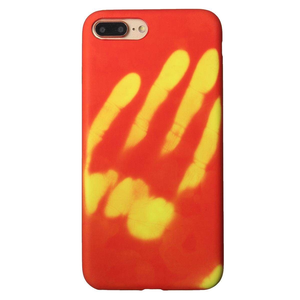 For IPhone7plus Physical Thermal Sensitive Mobile Phone Case For Iphone7 Plus Red Red