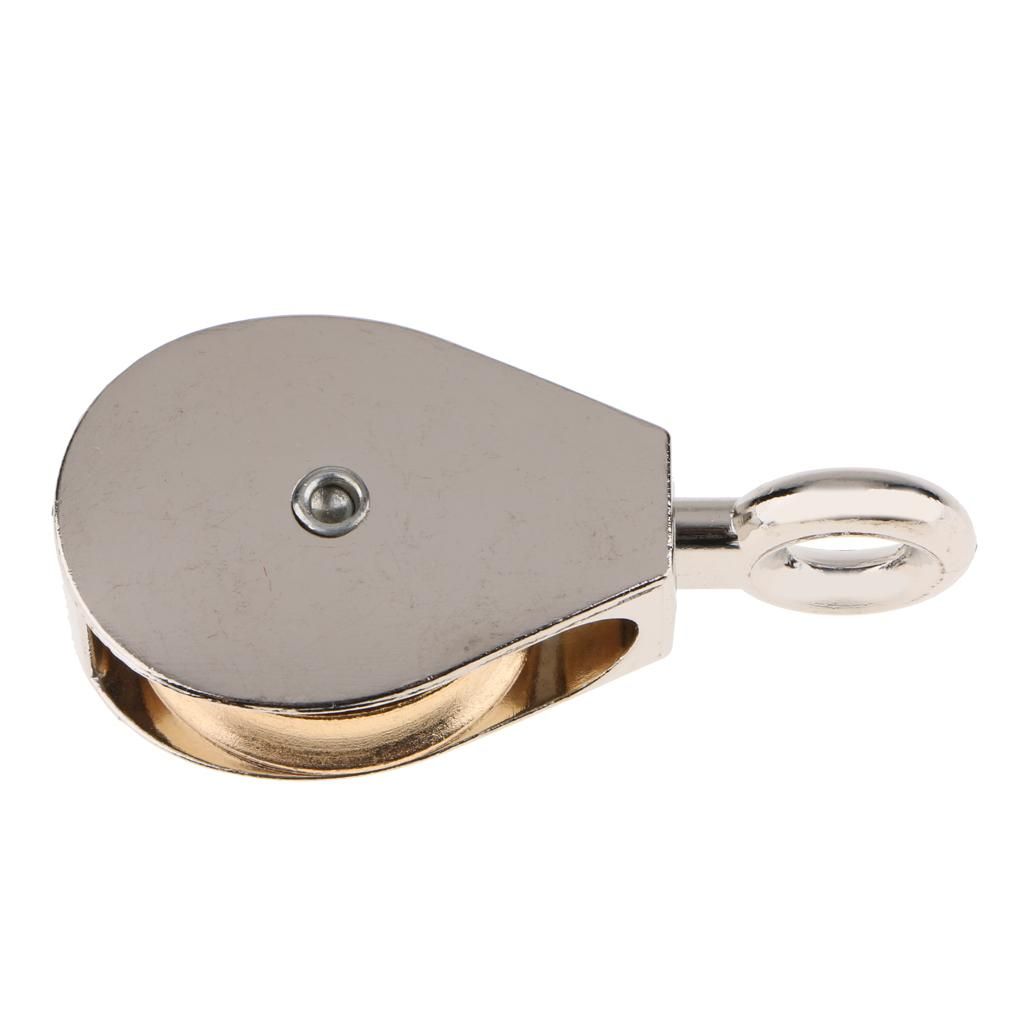 Swivel Fixed Pulley Sheave Rigging Metal Rope Hang