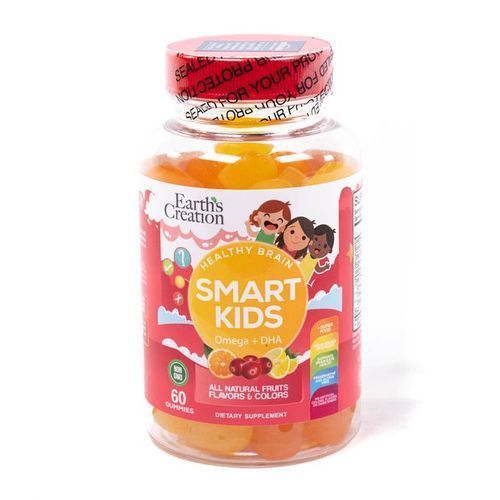 Smart Kids Gummies With Omega + DHA - 60 Gummies