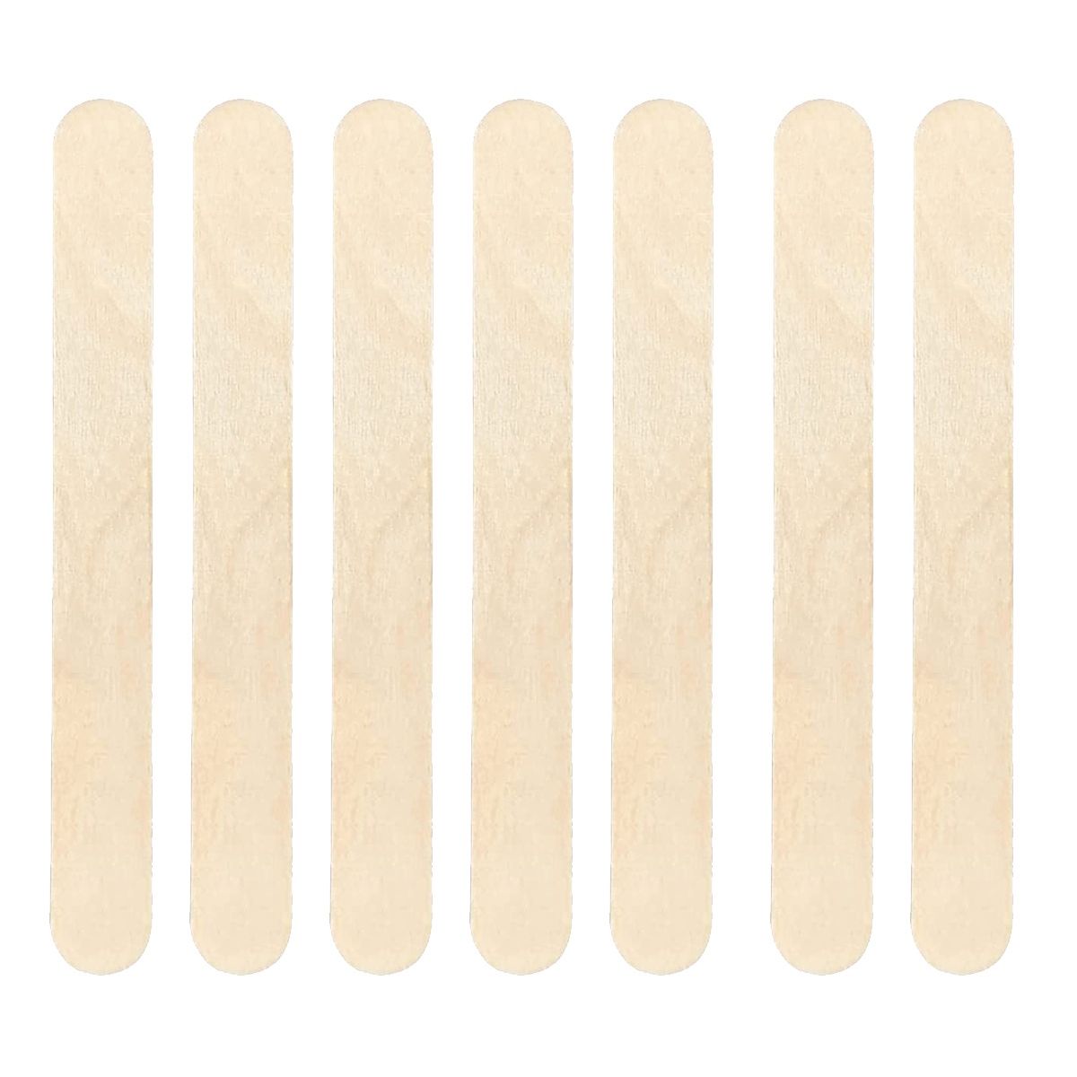 100Pcs Wooden Craft Popsicle Craft Sticks Stick 6inch Long