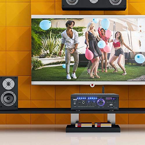 Pyle Bluetooth Computer Speaker Amplifier  2x120 Watt Home S