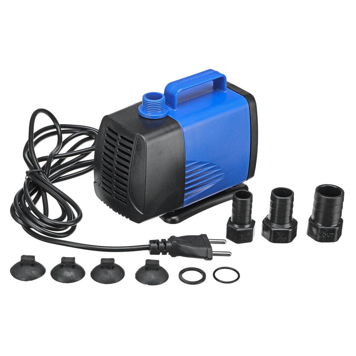 60W 3000L/H Submersible Water Pump Fish Tank Aquarium Pond Fountain Spout Feature Pump