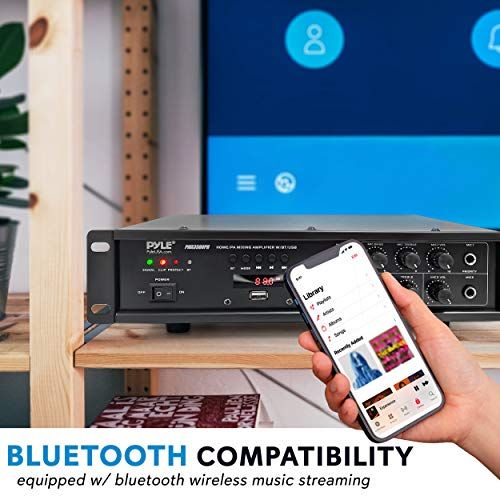 Bluetooth Home PA Mixing Amplifier  500W Home Audio Rack Mou