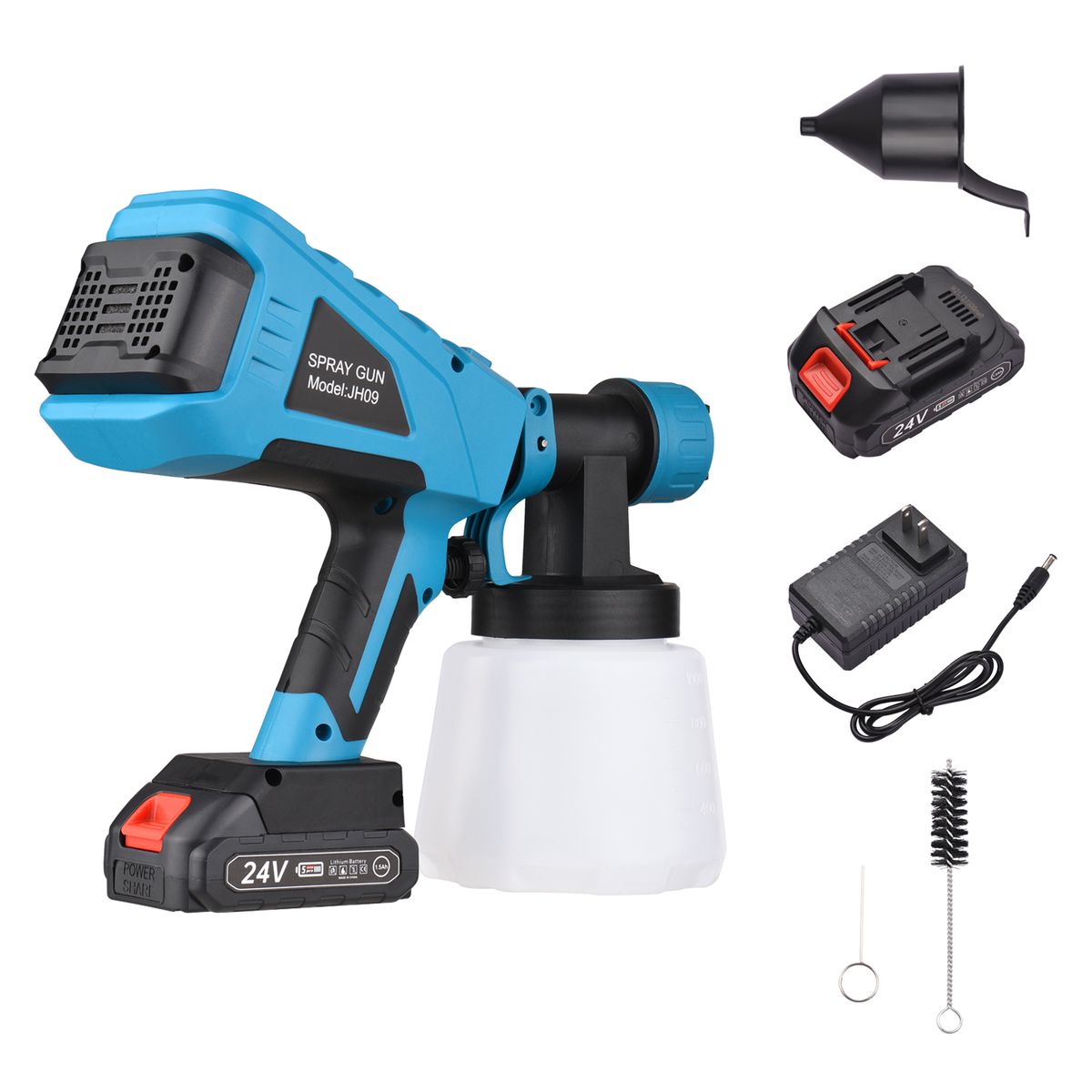 Paint Sprayer Handheld Portable Wireless With 1000ml