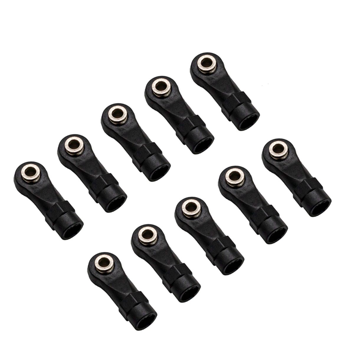 Nylon Rod Ends Link Balls 10Pcs Replacement For 1/10
