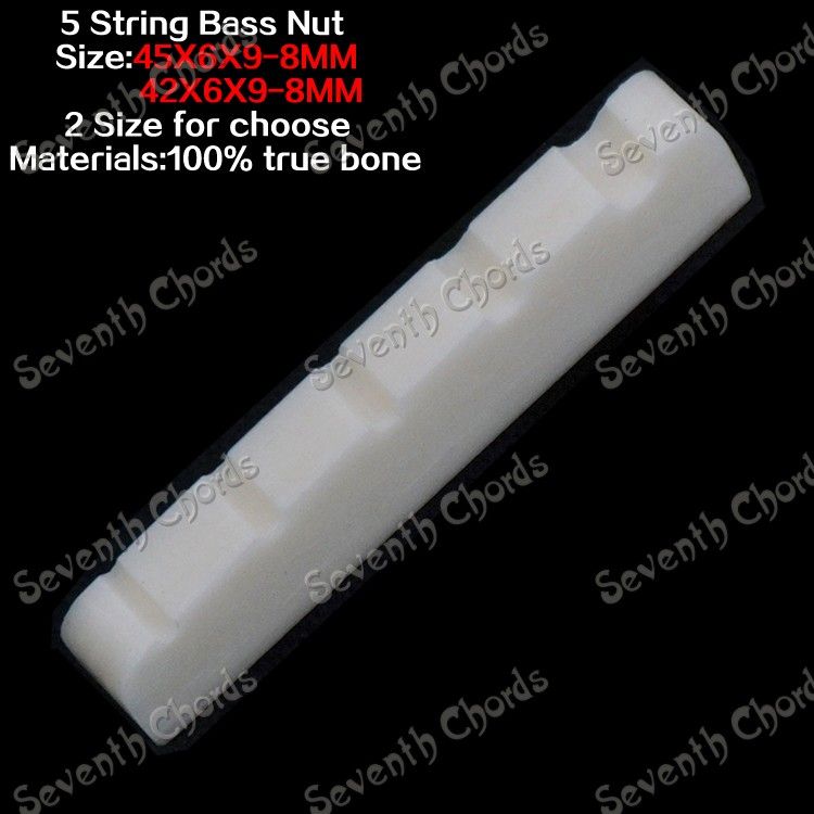 Pcs 5 Nuts Electric 45 String Bone X 2 6 Guitar Bass X