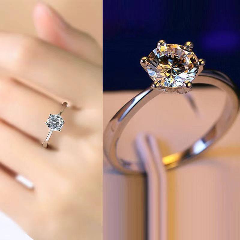 Luxury Adjustable  Diamond Engagement Proposal Ring
