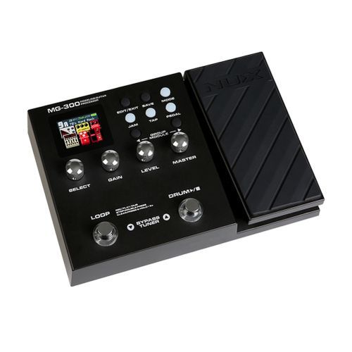 NUX MG-300 Guitar Multi-Effects Pedal Amp Modeling 3 Party