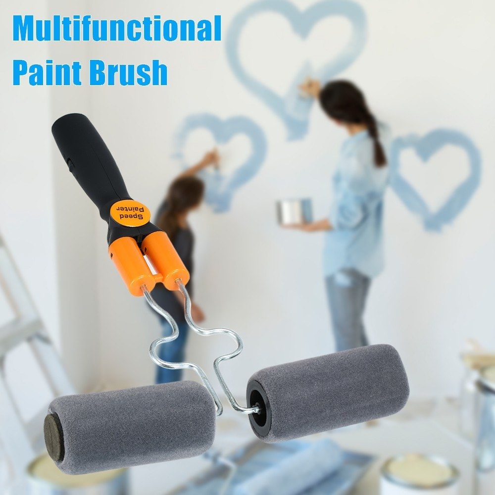Double Paint Roller Adjustable Double-Sided Multi-Function