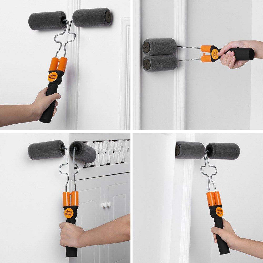 Double Paint Roller Adjustable Double-Sided Multi-Function