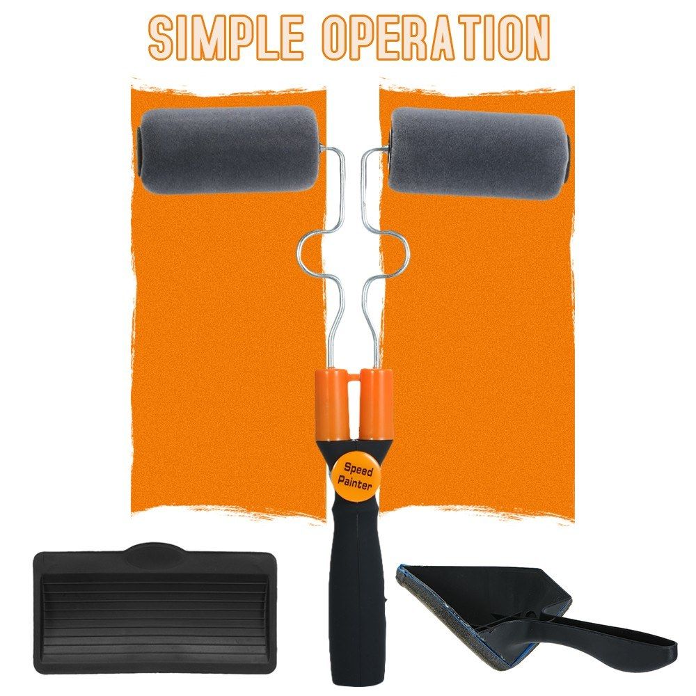 Double Paint Roller Adjustable Double-Sided Multi-Function