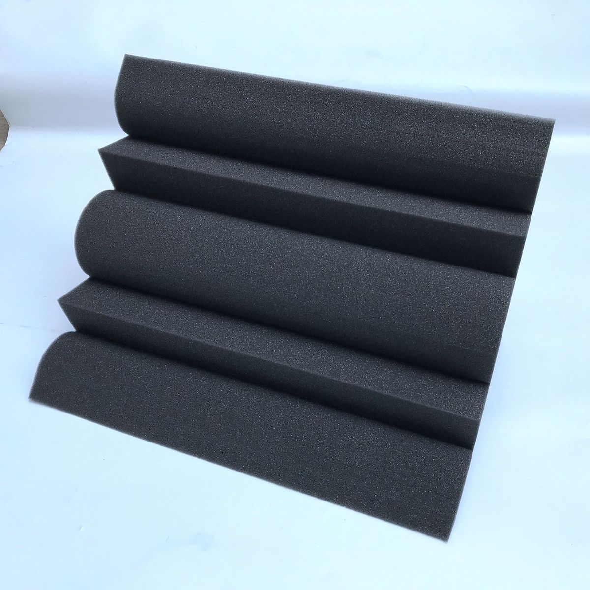 4 Pcs Corner Bass Trap Acoustic Panel Studio Sound Absorption Foam 12*12*24cm-MUSIC