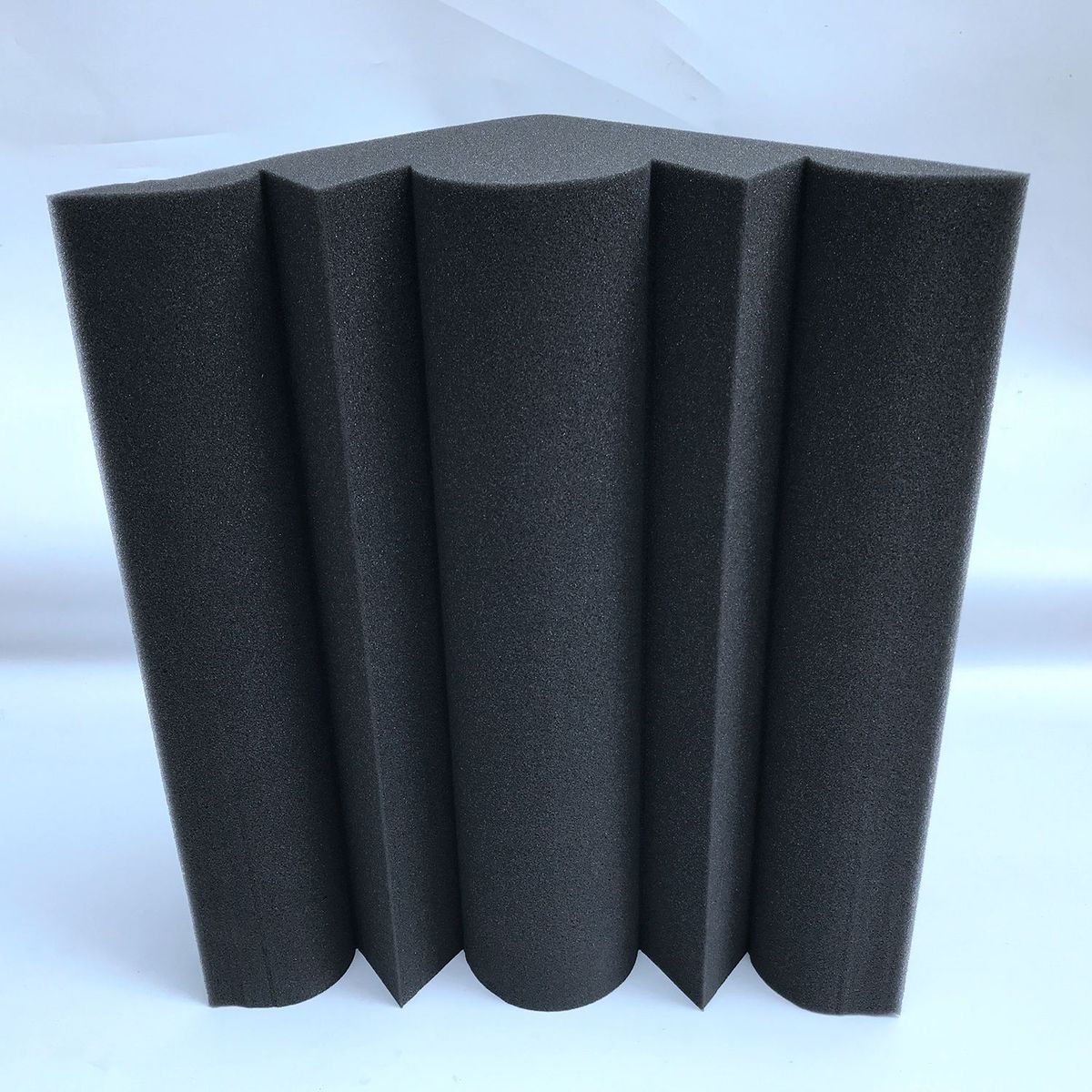 4 Pcs Corner Bass Trap Acoustic Panel Studio Sound Absorption Foam 12*12*24cm-MUSIC