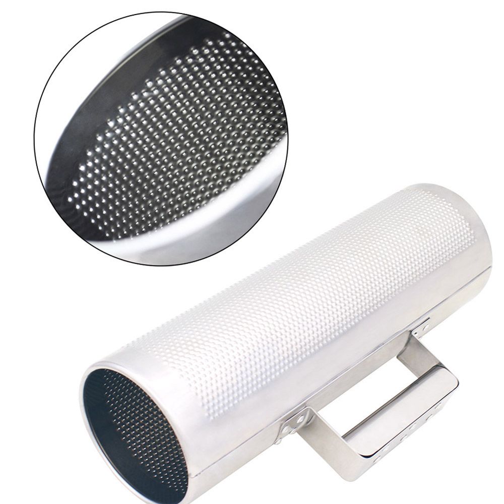 Stainless Steel Guiro 12" * 4" Percussion Instrument Musical
