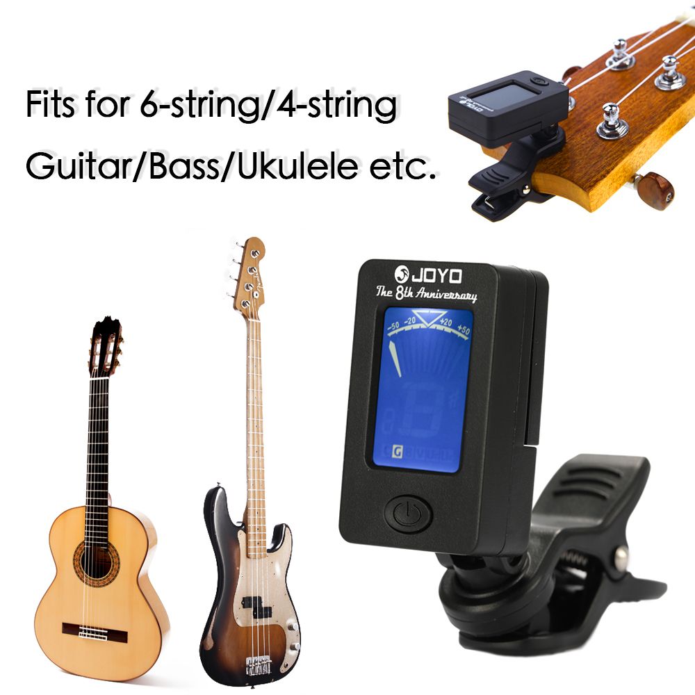 Guitar Tool Kit Tuner Capo Plectrum Holder 7 Picks