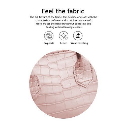 Hot Silk Scarf Handbag Messenger Shoulder Bag-Pink