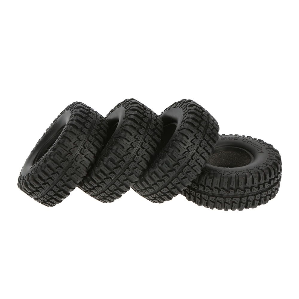 4Pcs Austar 1.9" 100mm 1/10 Scale Tires For 1/10 RC4WD D90