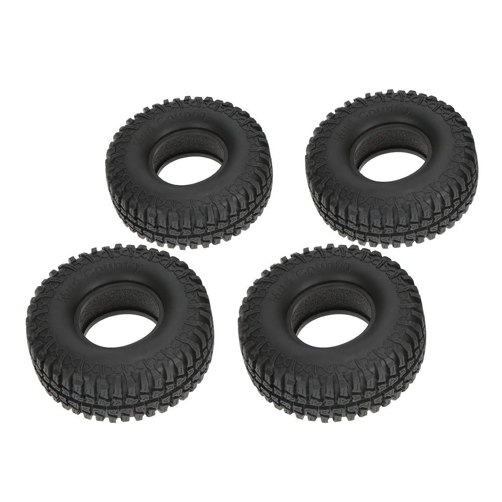4Pcs Austar 1.9" 100mm 1/10 Scale Tires For 1/10 RC4WD D90