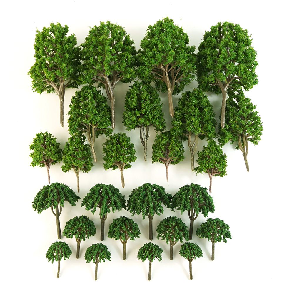 Mixed Model Trees Of Different Sizes Accessories Miniature