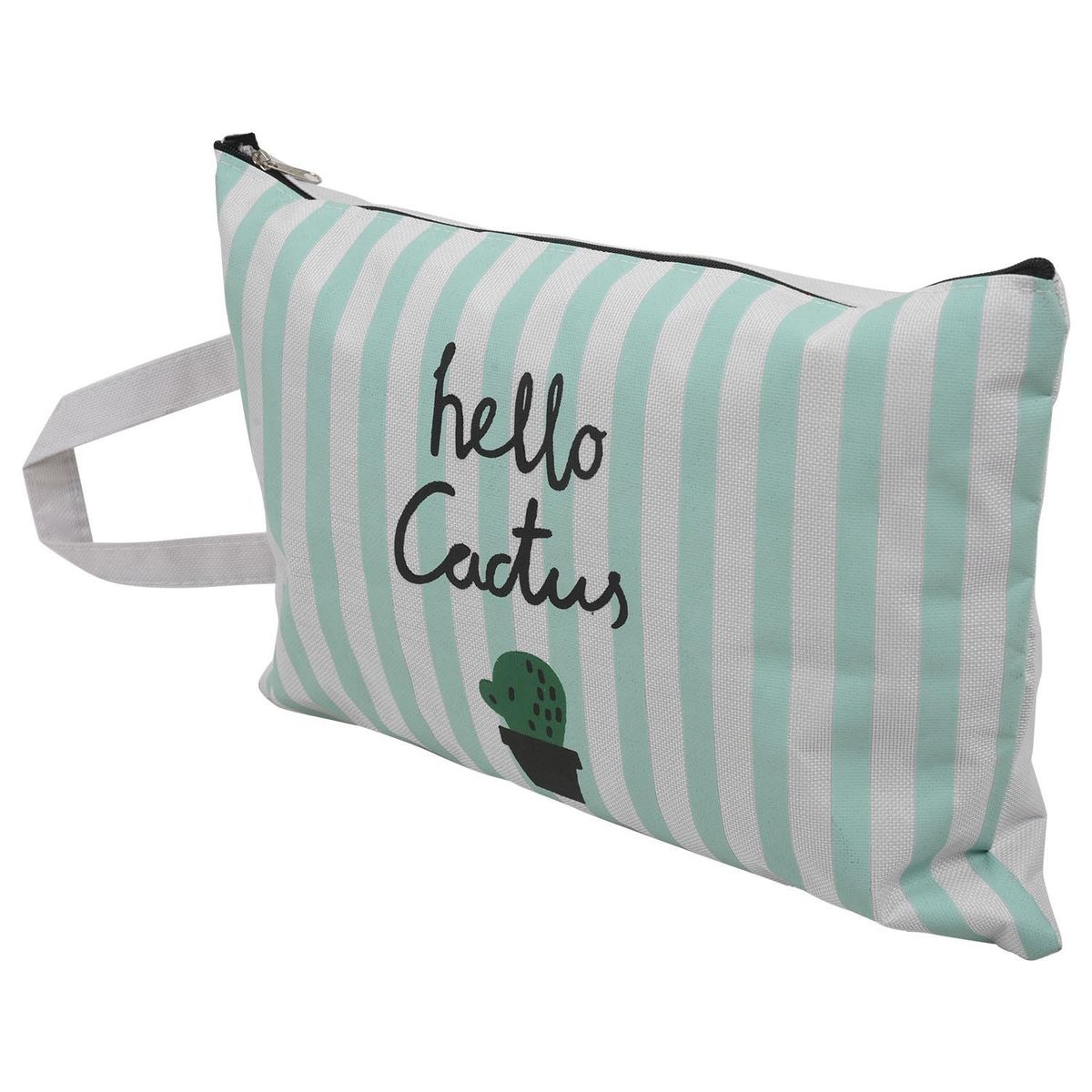 4 Packs Cute Cactus Oxford Zipper File Bags