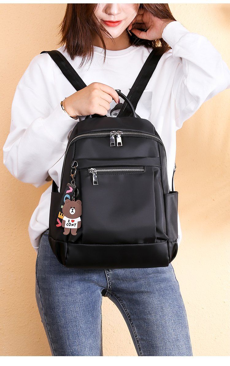 Casual Women Backpack Oxford Waterproof Shoulder Bag