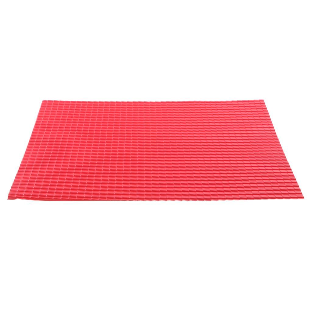 1/25 Roof Tile Sheet Model Building Material For Railroad Architecture