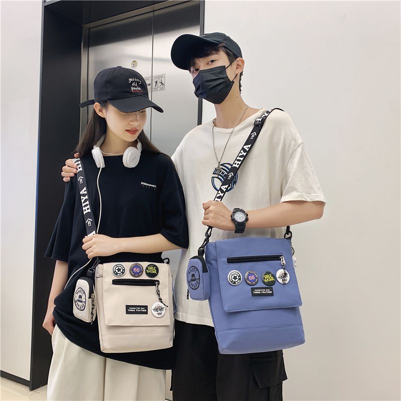 Crossbody Bag For Male And Female- Blue
