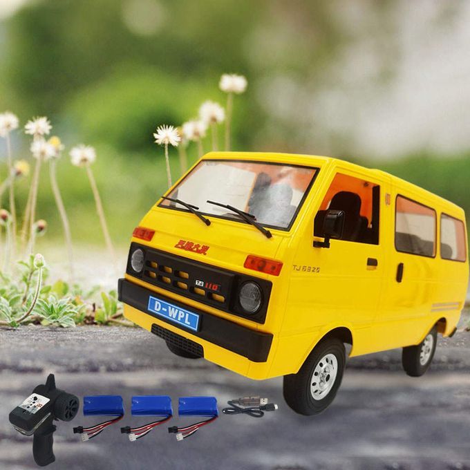 WPL D42 Upgrade 1:10 Scale 2WD RC Car Simulation 4CH Model 3 Batteries