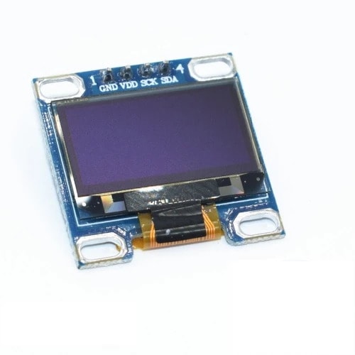 128X64 I2C OLED Display - 0.96 Inch