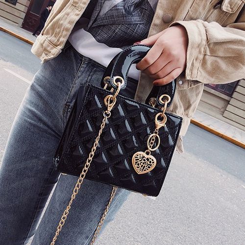 Summer Bags For Women Plaid Jelly Bag Candy Color Flap Mini Designed Ladies Shoulder Chain Tote Messenger Crossbody HandBag 2019(#Black)