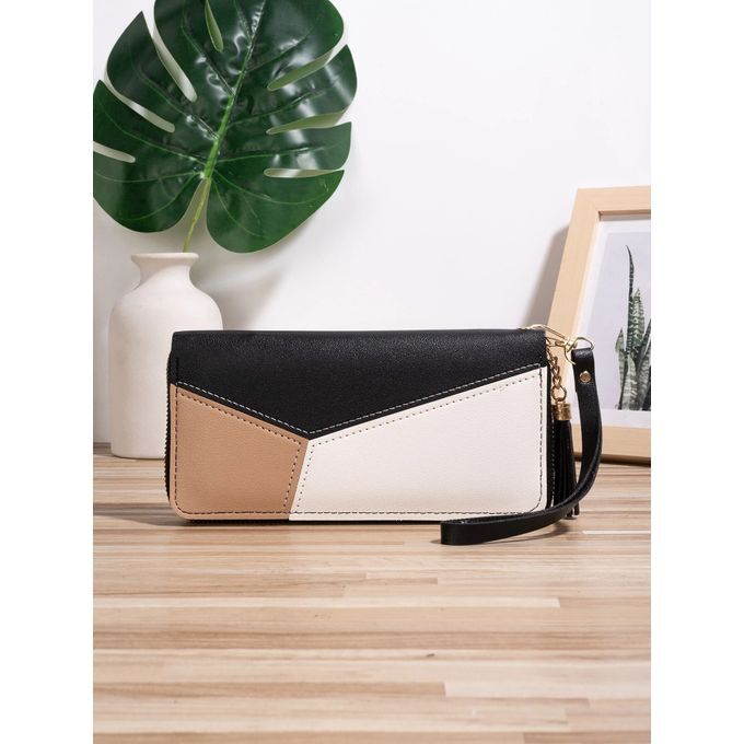 Fancy Ladies Clutch Long Zipper Wallet For Women - Mini Purse