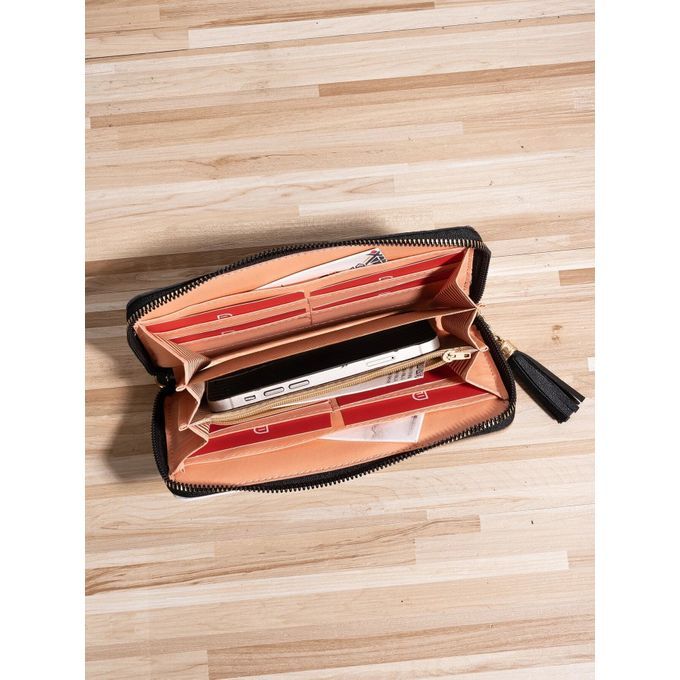 Fancy Ladies Clutch Long Zipper Wallet For Women - Mini Purse