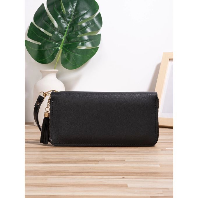 Fancy Ladies Clutch Long Zipper Wallet For Women - Mini Purse