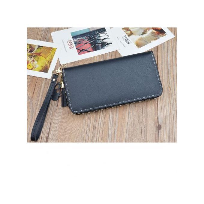 Fancy Ladies Clutch Long Zipper Wallet For Women - Mini Purse