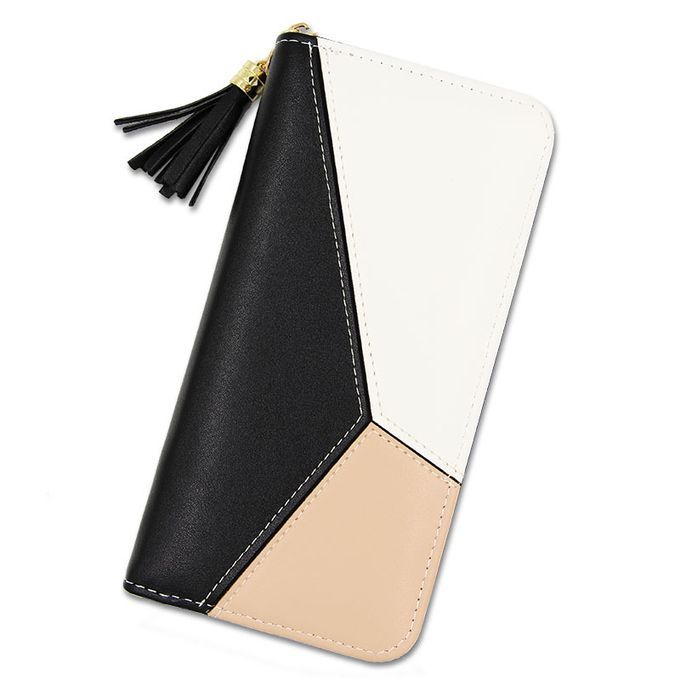 Fancy Ladies Clutch Long Zipper Wallet For Women - Mini Purse